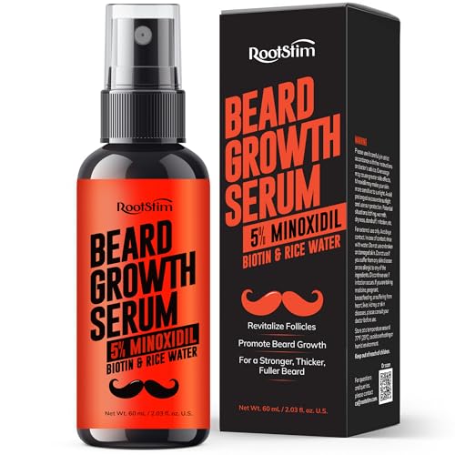 5% Minoxidil Beard Growth Serum: The Secret to a Lush Beard!