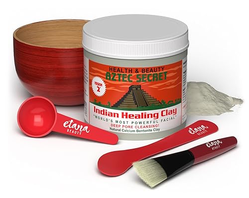 Aztec Secret Essential Indian Clay Mask Kit: Your Skincare Game-Changer!