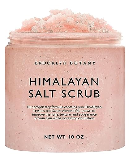 Brooklyn Botany Himalayan Salt Body Scrub: THE SECRET to Glowing Skin