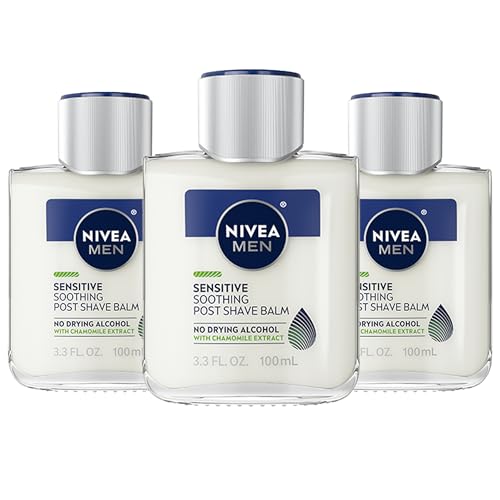 NIVEA MEN Sensitive Soothing Post Shave Balm: The Ultimate Comfort for Your Face!
